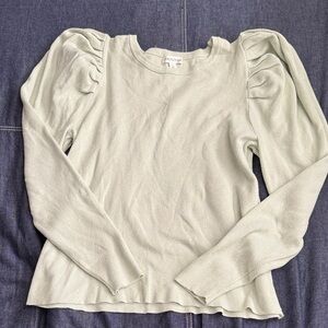 Prologue Light Green Crew Neck Sweater